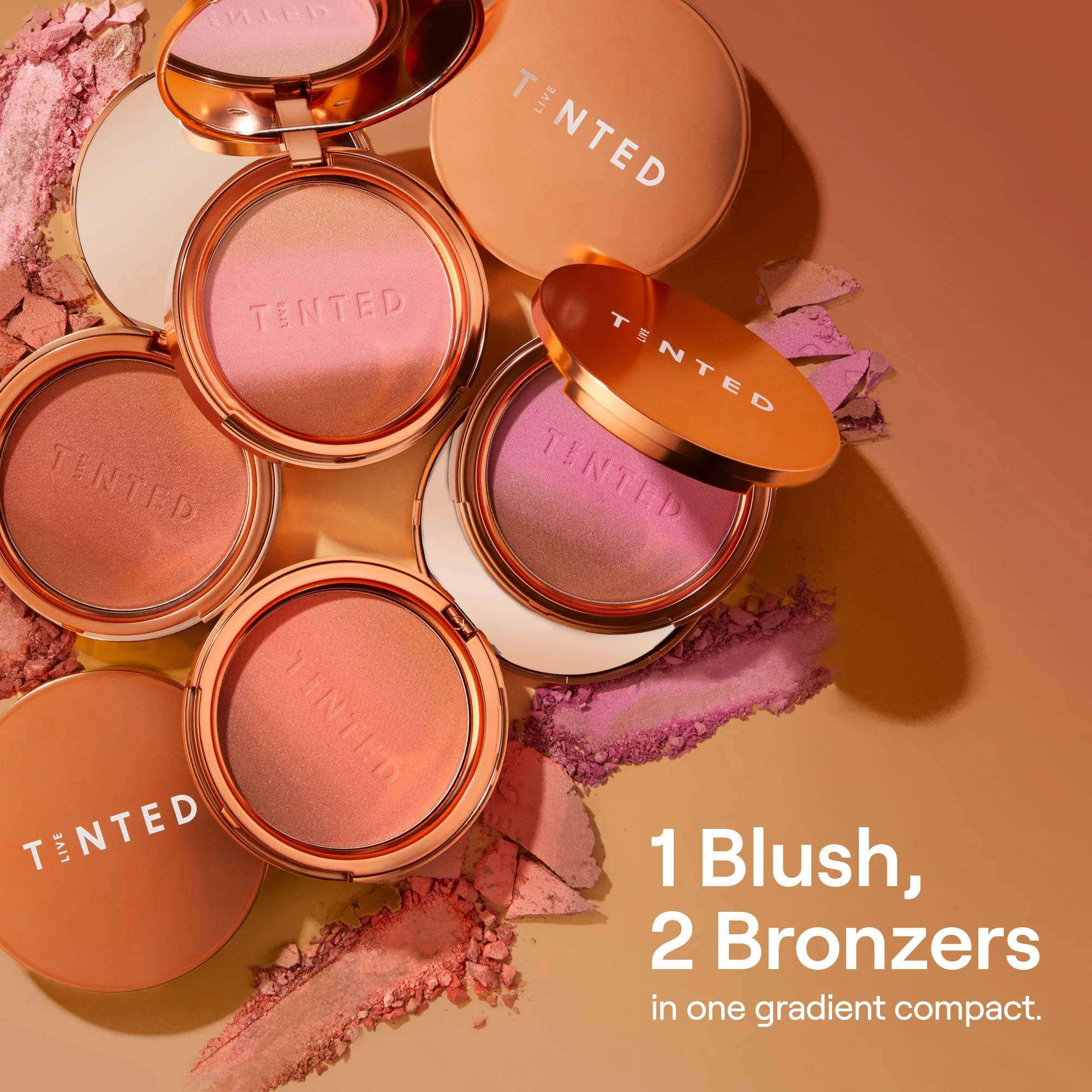 HUEBEAM® Gradient Blushing Bronzer - Image 16