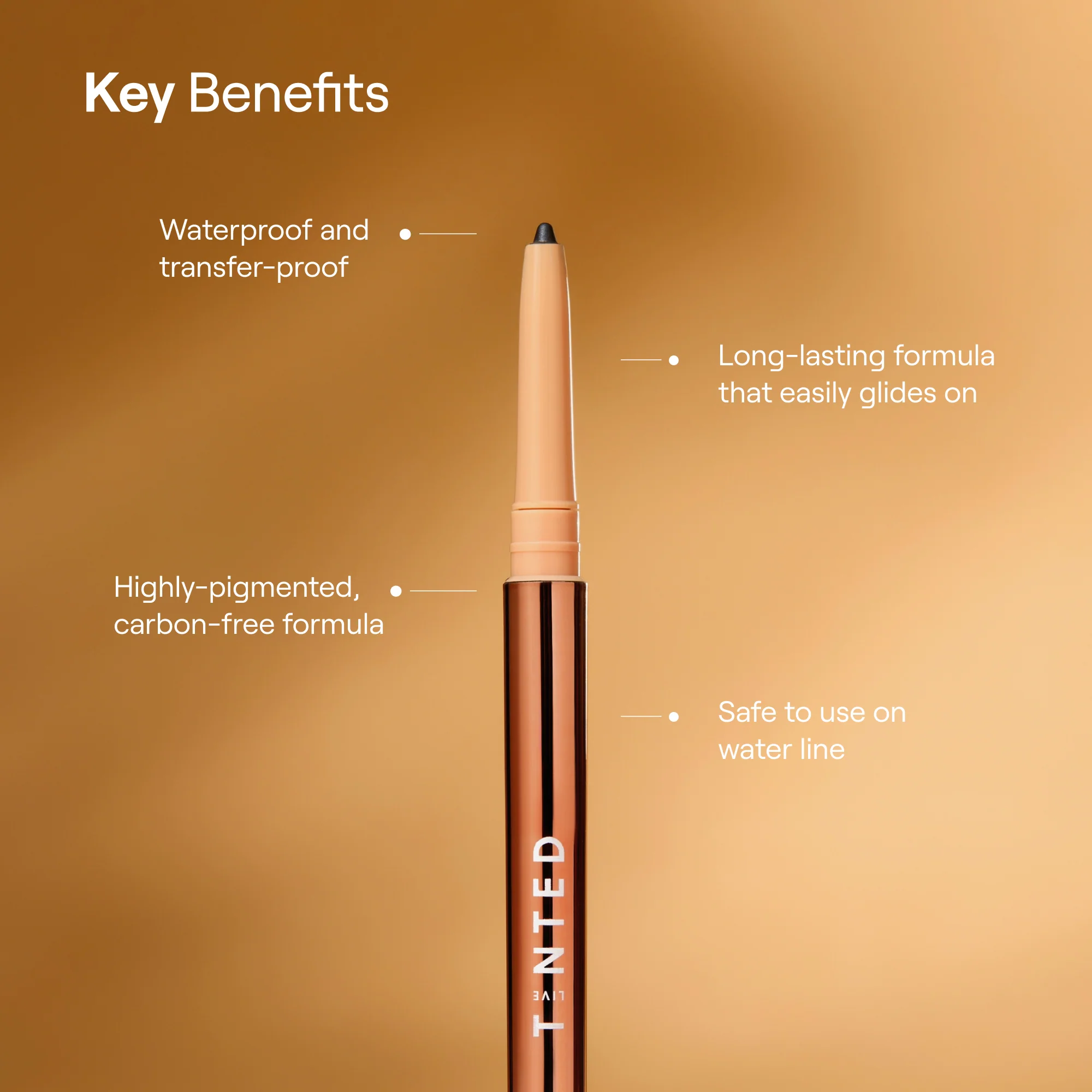 HUELINER Longwearing Kajal Pencil Liner - Image 3