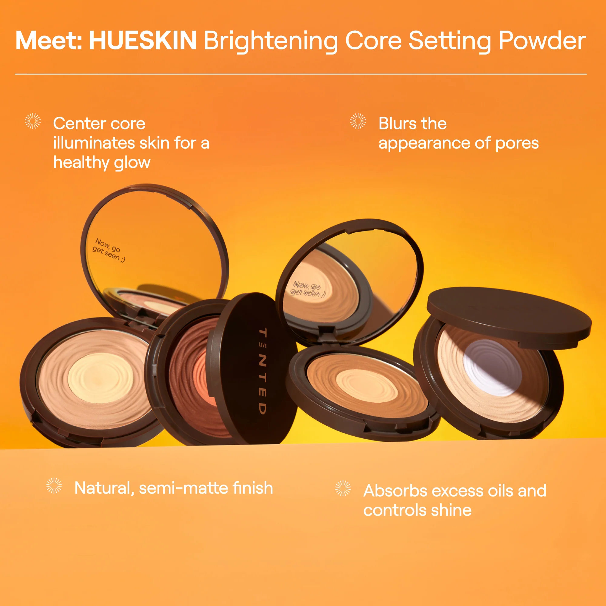 HUESKIN Brightening Core Setting Powder - Image 6