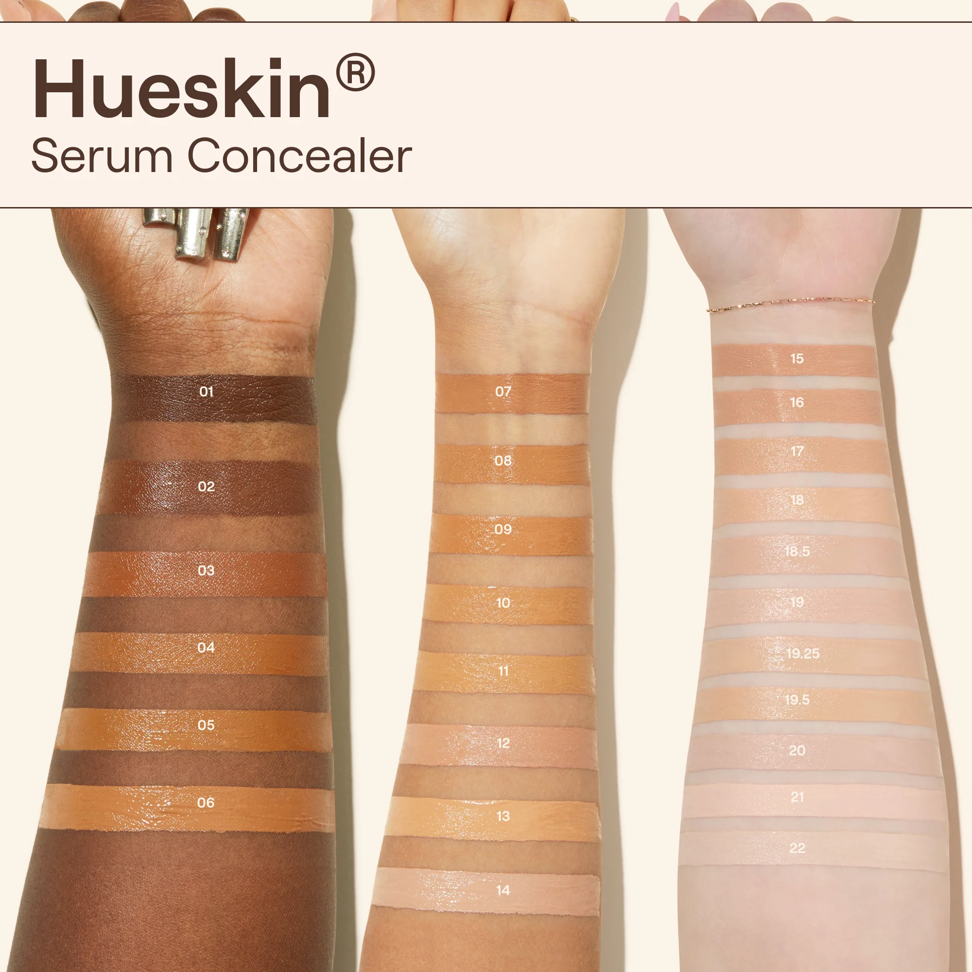 HUESKIN Hydrating Serum Concealer - Image 27