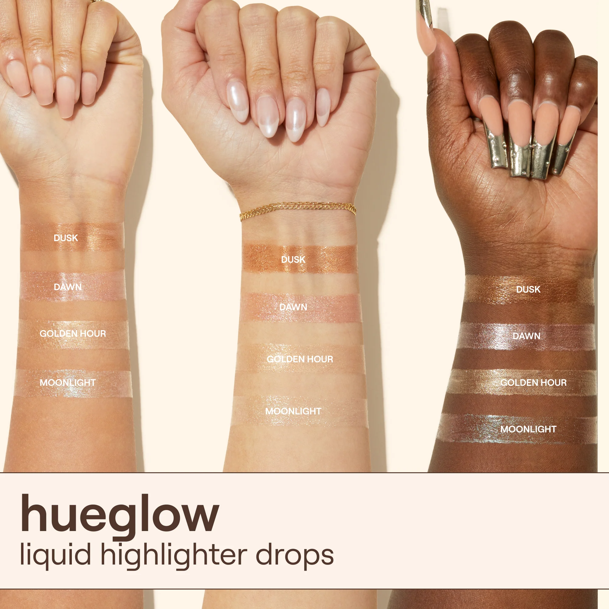 Live Tinted Hueglow Drops Highlighter + Kabuki Brush Duo Bronzer Makeup - Image 5