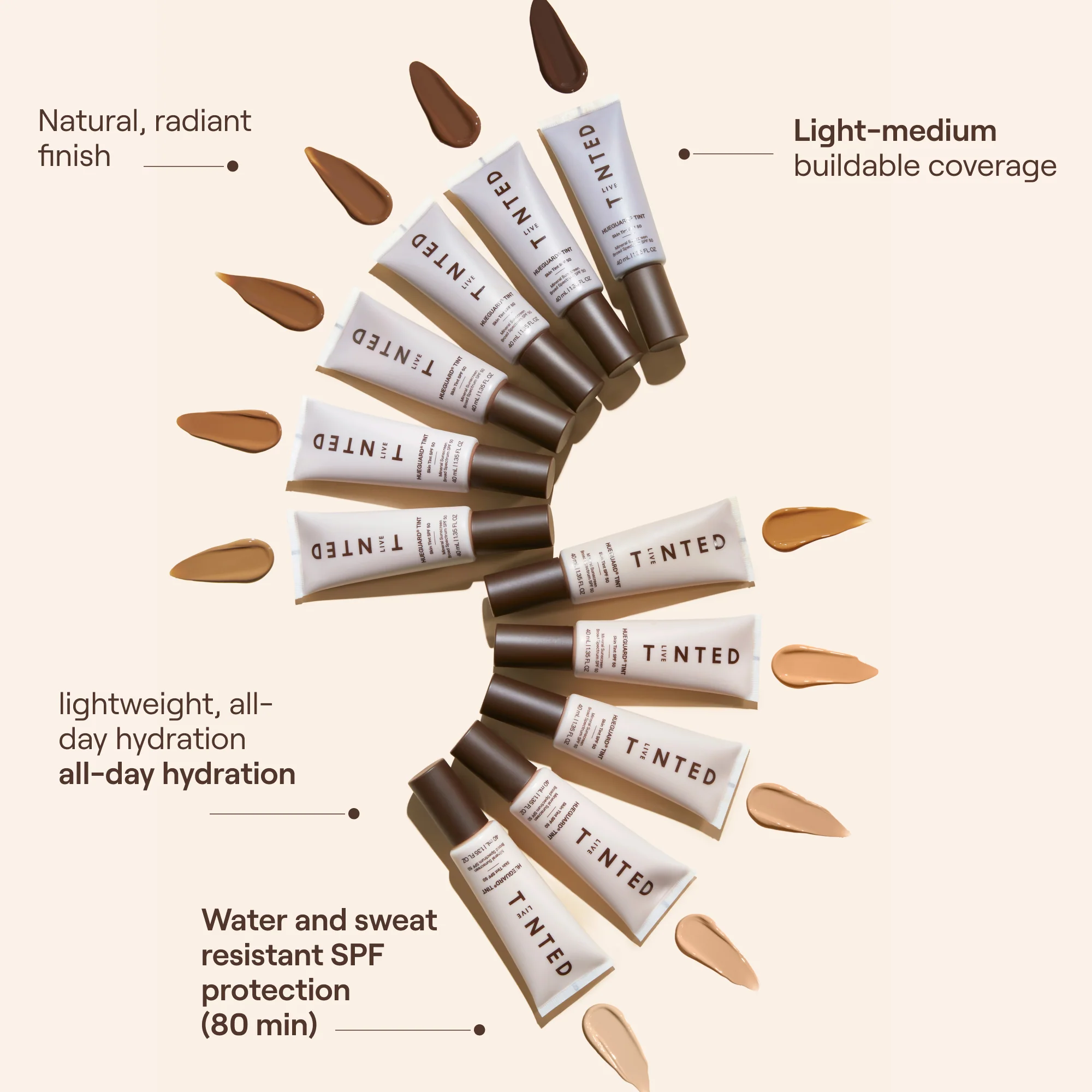 HUEGUARD® Skin Tint SPF 50 Mineral Sunscreen Broad Spectrum - Image 34